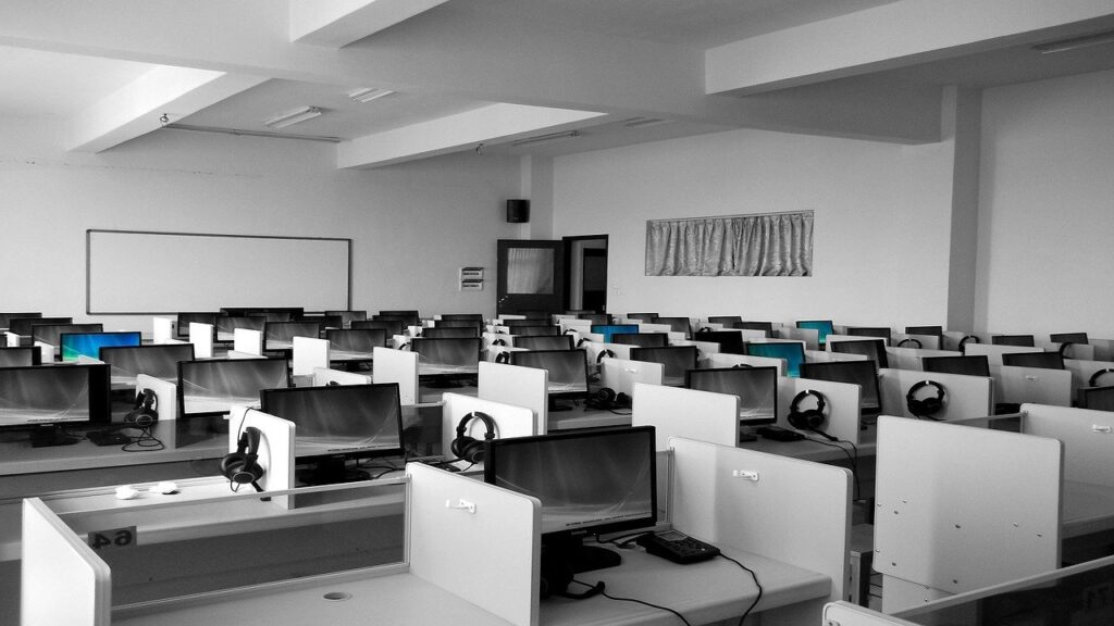 computers in the classroom